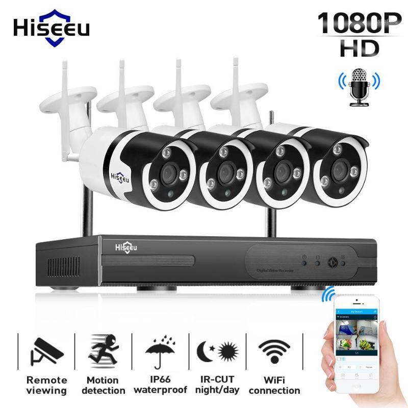 Hiseeu 1080P Wireless CCTV camera System 4CH 2MP audio IP camera waterproof network Security System video Surveillance Kit wifi1
Hiseeu 1080P Wireless CCTV camera System 4CH 2MP audio IP camera waterproof network Security System video Surveillance Kit wifi1