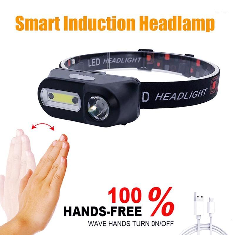 MINGRAY USB Rechargeable Headlight LED 18650 COB SENSOR LIGHT Camping portable light on head lantern powerful1
MINGRAY USB Rechargeable Headlight LED 18650 COB SENSOR LIGHT Camping portable light on head lantern powerful1