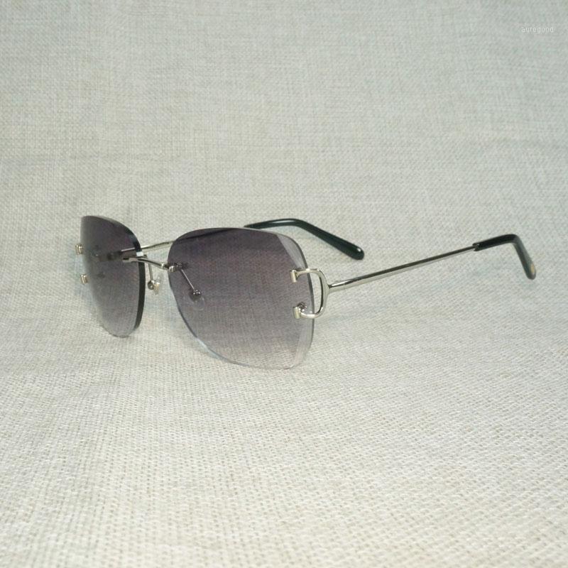 Sunglasses Vintage Oversize Rimless Men Diamond Cutting C Wire Eyeglasses Metal Frame Shades For Outdoor Club Oculos Eyewear1
Sunglasses Vintage Oversize Rimless Men Diamond Cutting C Wire Eyeglasses Metal Frame Shades For Outdoor Club Oculos Eyewear1
