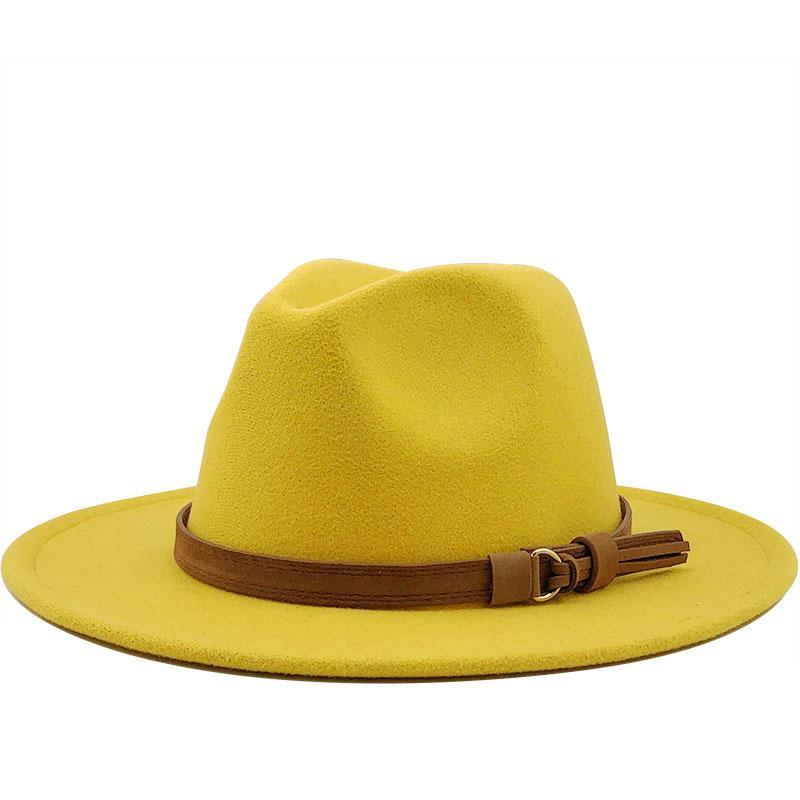 Women Men Wool Fedora Hat With Leather Ribbon Gentleman Elegant Lady Wide Brim Jazz Panama Sombrero Cap 56-58-60CM, Black
Women Men Wool Fedora Hat With Leather Ribbon Gentleman Elegant Lady Wide Brim Jazz Panama Sombrero Cap 56-58-60CM, Black