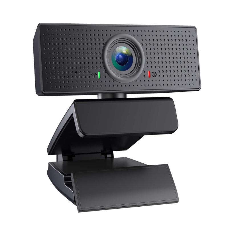 Portable 1080P Full HD USB Webcam Video Recording Live Streaming Web Camera with Microphone for Computer PC Conference Work
Portable 1080P Full HD USB Webcam Video Recording Live Streaming Web Camera with Microphone for Computer PC Conference Work
