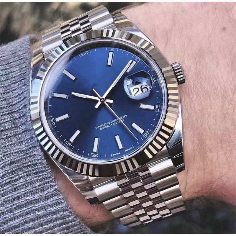 New Luxurys Mens Watch 41mm Stainless Steel Watches Men Date 2813 Mechanical Automatic movement Just President designers Wristwatches vakcak, Slivery;brown
New Luxurys Mens Watch 41mm Stainless Steel Watches Men Date 2813 Mechanical Automatic movement Just President designers Wristwatches vakcak, Slivery;brown