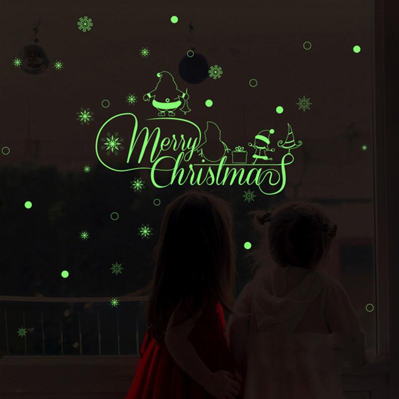DHL Glow Snowman Wall Fluorescence Stickers Merry Christmas Living Room Luminous Window Decor For Home Mall Free Shipping
DHL Glow Snowman Wall Fluorescence Stickers Merry Christmas Living Room Luminous Window Decor For Home Mall Free Shipping