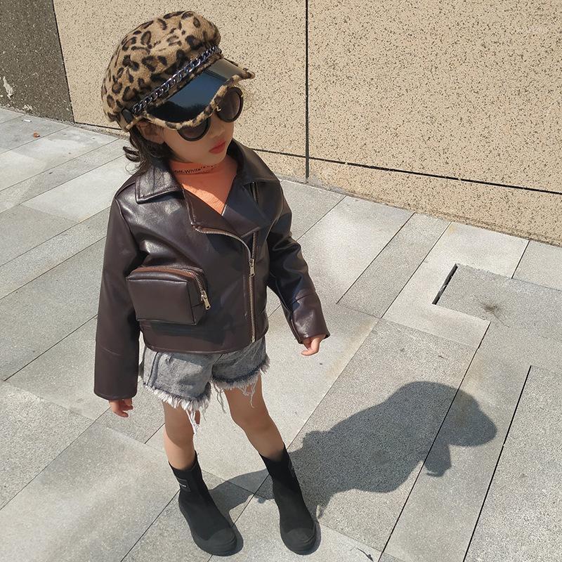 Kids PU Jacket Spring Autumn Children's Motorcycle Leather Fashion Diamond Quilted Zipper Girls Clothes Cool Toddler Boy Coat1
Kids PU Jacket Spring Autumn Children's Motorcycle Leather Fashion Diamond Quilted Zipper Girls Clothes Cool Toddler Boy Coat1