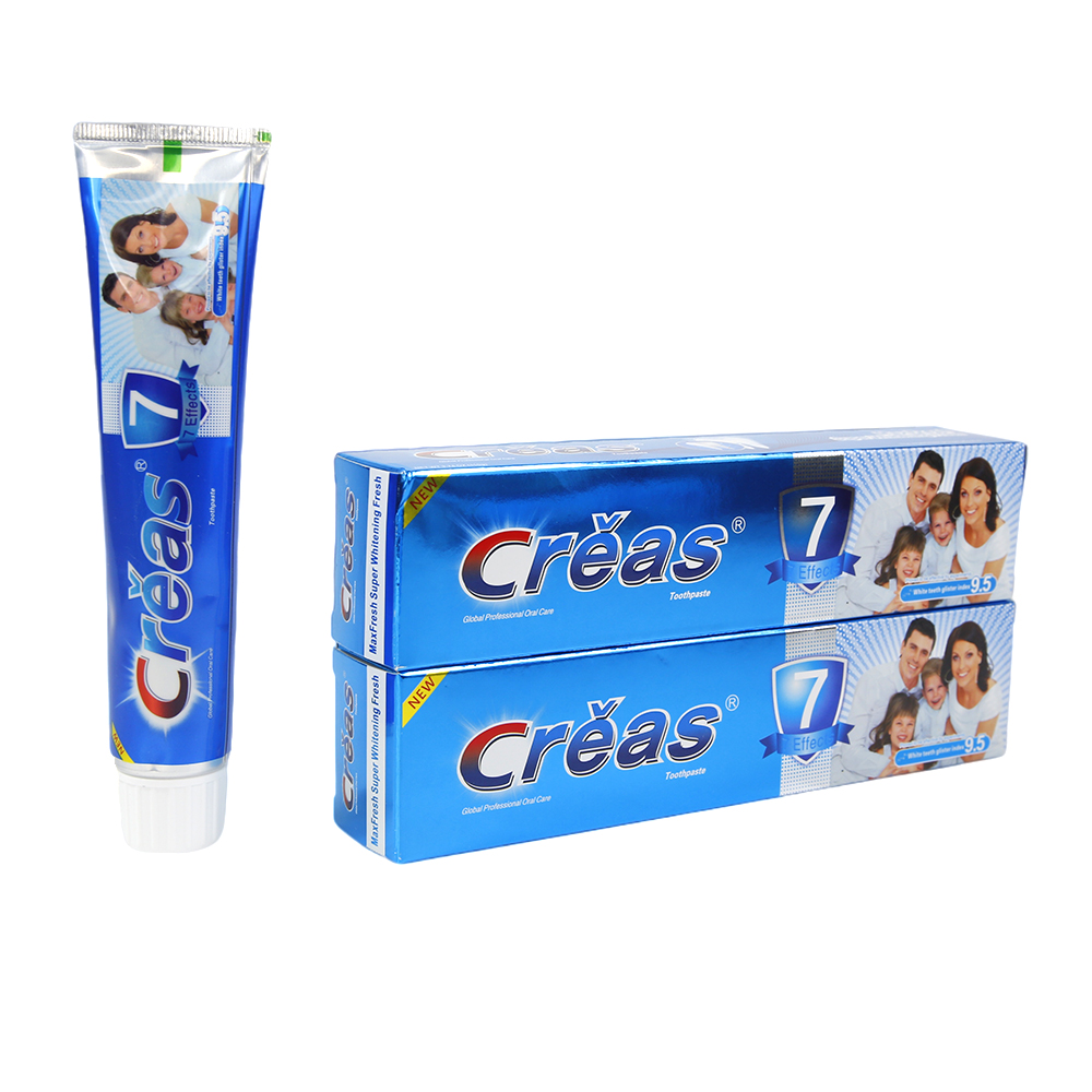 Toothpaste Clean dental plaque Reduce Bad Breath Balance oral flora Maintain gum health Whiten your teeth
Toothpaste Clean dental plaque Reduce Bad Breath Balance oral flora Maintain gum health Whiten your teeth