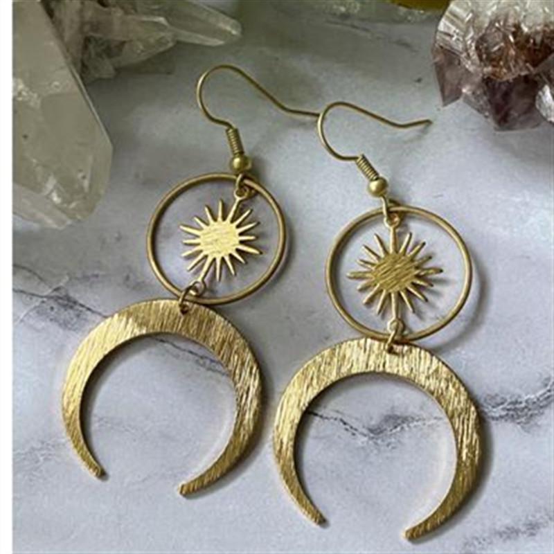 Dangle & Chandelier Celestial Sun And Moon Earrings Crescent Phase Boho Witchy Brass Or Antique Silver Color Jewelry 2021 Women Gift Girlfri
Dangle & Chandelier Celestial Sun And Moon Earrings Crescent Phase Boho Witchy Brass Or Antique Silver Color Jewelry 2021 Women Gift Girlfri