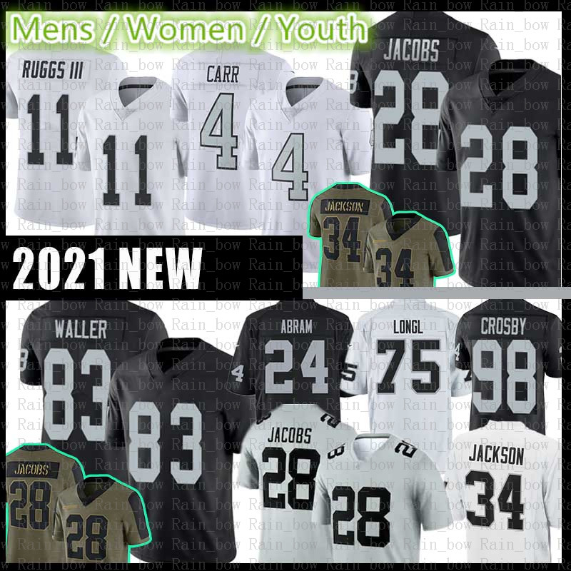 Josh Jacobs Custom Jersey Darren Waller Mens Women Kids Derek Carr Henry Ruggs III Johnathan Abram Maxx Crosby Nassib Bo Jackson Howie Long Mariota Renfrow Football, Black
Josh Jacobs Custom Jersey Darren Waller Mens Women Kids Derek Carr Henry Ruggs III Johnathan Abram Maxx Crosby Nassib Bo Jackson Howie Long Mariota Renfrow Football, Black
