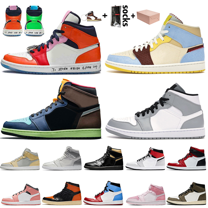 With Box 2021 Jumpman 1 1s Mens Basketball Shoes Women Fearless University Blue Maison Chateau Rouge Light Smoke Grey Trainers Sneakers, No.6 travis 36-46
With Box 2021 Jumpman 1 1s Mens Basketball Shoes Women Fearless University Blue Maison Chateau Rouge Light Smoke Grey Trainers Sneakers, No.6 travis 36-46