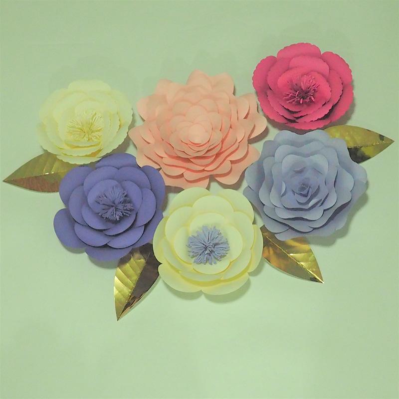 2021 Creative Giant Paper Flowers Backdrop 6pcs With 3pcs Leaves For Wedding Decorations Baby Nursery Windows Display Mix Colors, As picture
2021 Creative Giant Paper Flowers Backdrop 6pcs With 3pcs Leaves For Wedding Decorations Baby Nursery Windows Display Mix Colors, As picture