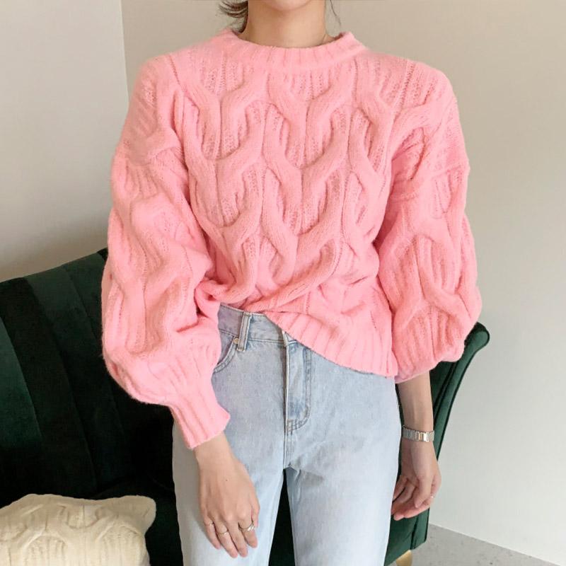 Sweaters for Women Ladies Jersey Mujer Full Sleeve Candy Pink Knit Tops Twist Thick Winter Warm Knitwear Lantern Sleeve XC050, Beige
Sweaters for Women Ladies Jersey Mujer Full Sleeve Candy Pink Knit Tops Twist Thick Winter Warm Knitwear Lantern Sleeve XC050, Beige