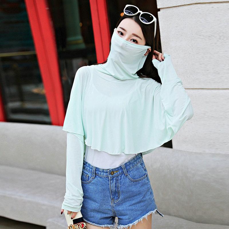 Sunscreen Shawl Women Summer Driving Ultraviolet Protection Sun Shade Scarf Female Breathable Arm Sleeves Mask Neck-proof H3137
Sunscreen Shawl Women Summer Driving Ultraviolet Protection Sun Shade Scarf Female Breathable Arm Sleeves Mask Neck-proof H3137