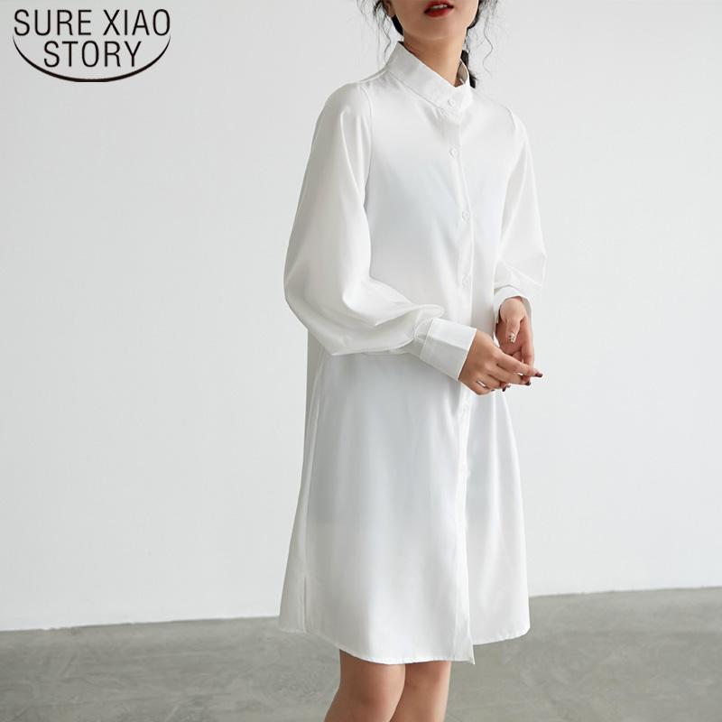 Women's Blouses & Shirts Solid Long Sleeve Fashion Tops Stand Collar Chiffon Blouse Lantern Sleeves Blusas Mujer De Moda 2022 Clothing Stree, White
Women's Blouses & Shirts Solid Long Sleeve Fashion Tops Stand Collar Chiffon Blouse Lantern Sleeves Blusas Mujer De Moda 2022 Clothing Stree, White