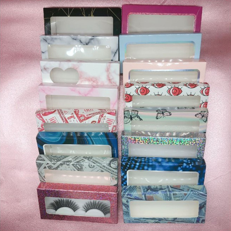 Wholesale 50pcs/lot Packing box for eyelash package Multicolor soft paper box Eyelashes packing rectangle box window makeup
Wholesale 50pcs/lot Packing box for eyelash package Multicolor soft paper box Eyelashes packing rectangle box window makeup