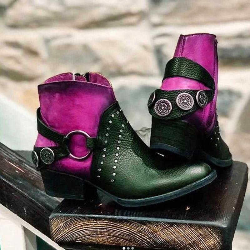 Women Chunky Heels Ankle Boots Ladies British Rivet Riding Boots Female Mixed Color Woman Fashion Platform Shoes Drop Ship, Blue
Women Chunky Heels Ankle Boots Ladies British Rivet Riding Boots Female Mixed Color Woman Fashion Platform Shoes Drop Ship, Blue