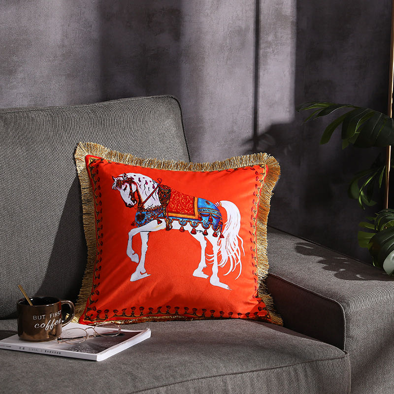 pillowcase high-end Europe and America digital printing pillowcase H brand (pillow core need to add 12 dollars)
pillowcase high-end Europe and America digital printing pillowcase H brand (pillow core need to add 12 dollars)