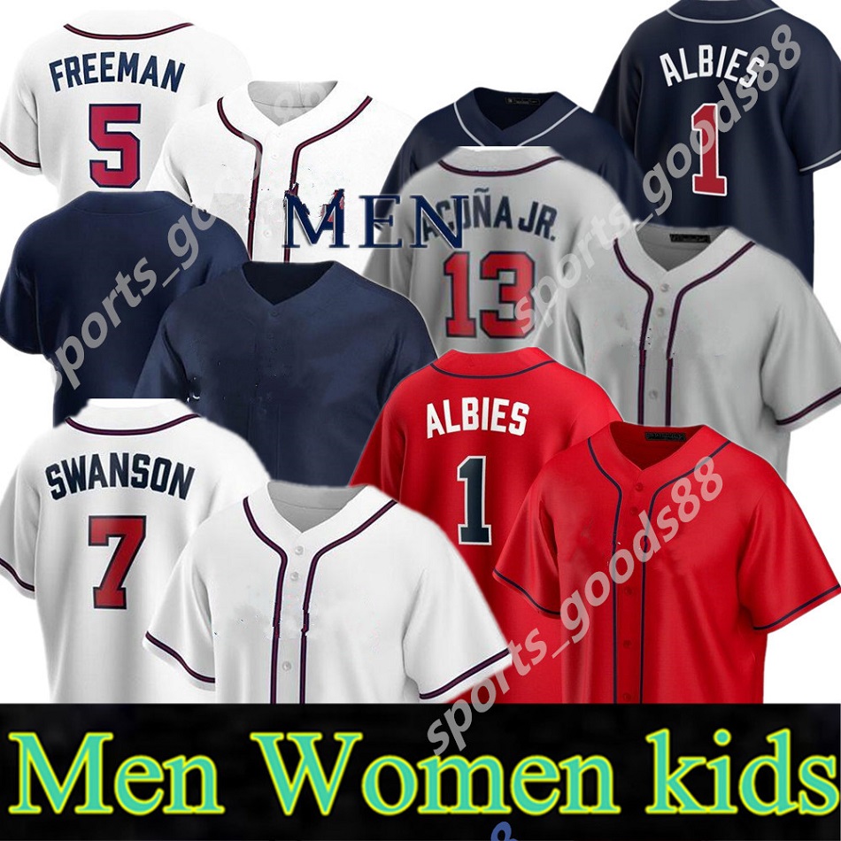 2020 atlanta jersey 13 ronald acuna jr jersey 5 freddie an 7 dansby swanson 24 deion sanders men women kids cool baseball jersey, Blue;black
2020 atlanta jersey 13 ronald acuna jr jersey 5 freddie an 7 dansby swanson 24 deion sanders men women kids cool baseball jersey, Blue;black