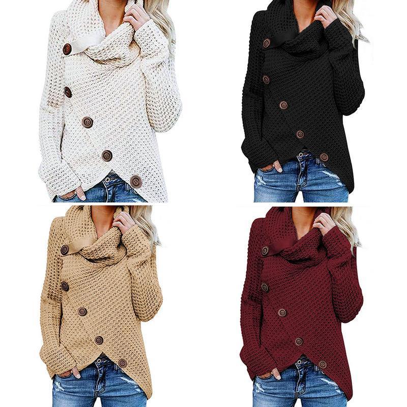 2019 Autumn Winter Turtleneck Sweater Thin Warm Knitwear Pullover Female Knitted Sweater Jumper Women Sweater Female T200101