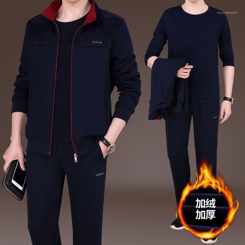 Men's sportswear winter Plush thickening dad's three piece leisure sportswear for the middle aged and the elderly1, See chart
Men's sportswear winter Plush thickening dad's three piece leisure sportswear for the middle aged and the elderly1, See chart