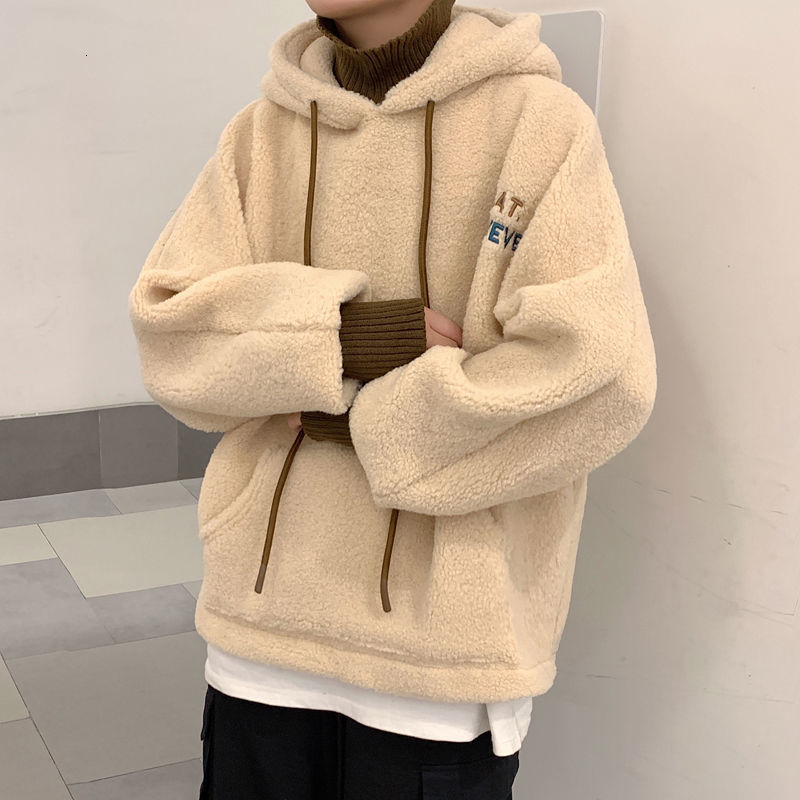 2021 New Men's Blouse Hoodie Plus Long Couple Autumn and Embroidered Winter Loose Lamb Velvet Coat Tide K5DG, Khaki.
2021 New Men's Blouse Hoodie Plus Long Couple Autumn and Embroidered Winter Loose Lamb Velvet Coat Tide K5DG, Khaki.