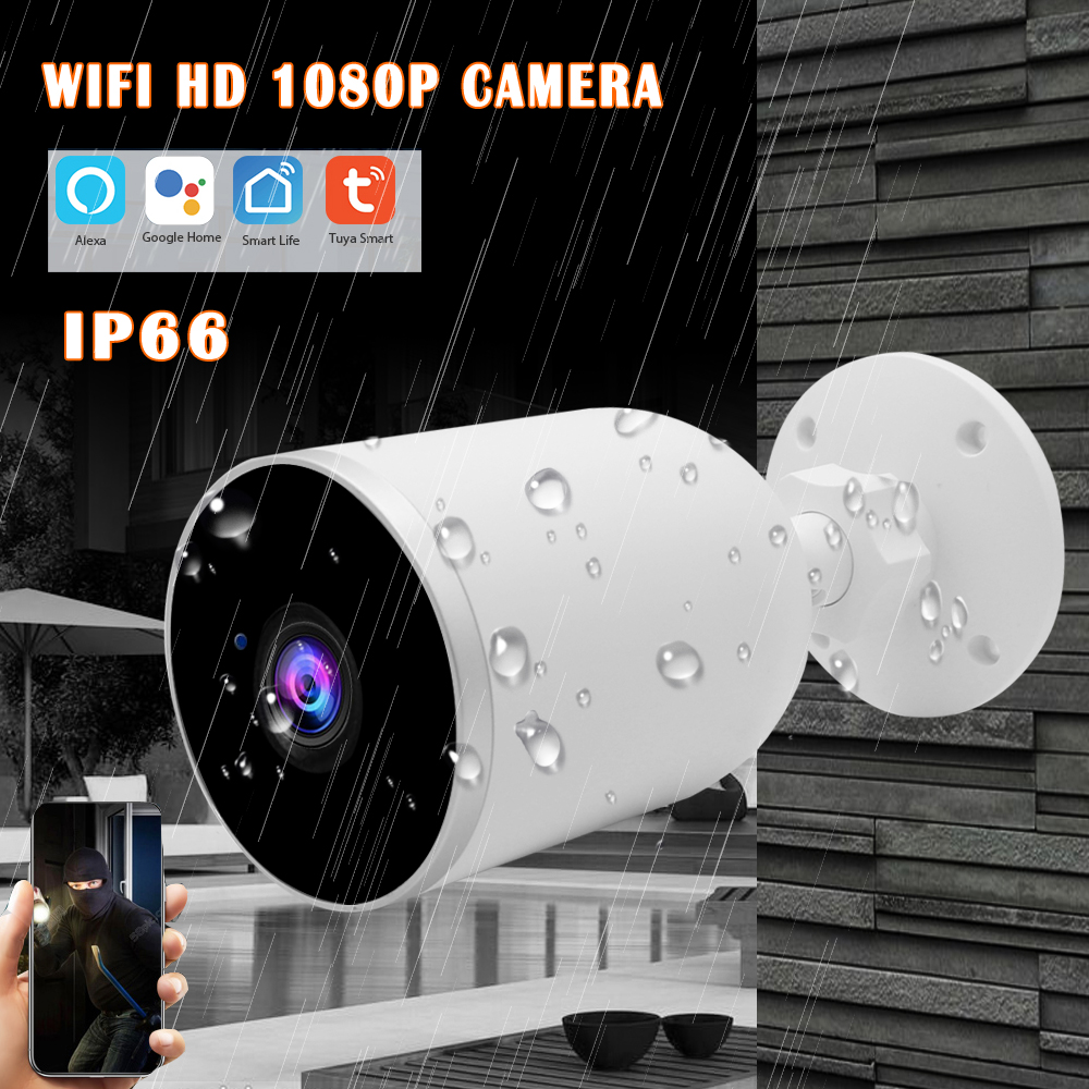 Smart Life HD 1080P WiFi IP Camera IP66 Waterproof Outdoor Camera Night Vision Two Way Audio Motion Detection Camera
Smart Life HD 1080P WiFi IP Camera IP66 Waterproof Outdoor Camera Night Vision Two Way Audio Motion Detection Camera