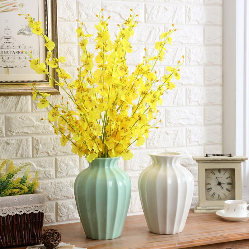 Ceramic Vase Flower Arrangement Modern Minimalist Living Room Dining Table Dried Flower Furnishings Home Decoration Ornament
Ceramic Vase Flower Arrangement Modern Minimalist Living Room Dining Table Dried Flower Furnishings Home Decoration Ornament