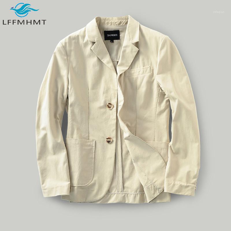Men Spring Autumn Fashion Thin Cotton Suit Coat Solid Color Pockets Business Casual Coat Male Slim Fit Vogue Simple Wild Tops1, Khaki
Men Spring Autumn Fashion Thin Cotton Suit Coat Solid Color Pockets Business Casual Coat Male Slim Fit Vogue Simple Wild Tops1, Khaki