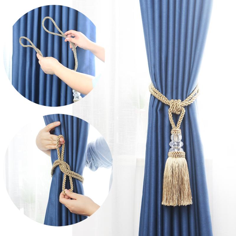 BEL AVENIR 1PCS Curtain Tieback Handmade Home Decor Gold Tassel Tieback Plastic Ball Holdback Curtain Accessories Buckle Rope
BEL AVENIR 1PCS Curtain Tieback Handmade Home Decor Gold Tassel Tieback Plastic Ball Holdback Curtain Accessories Buckle Rope