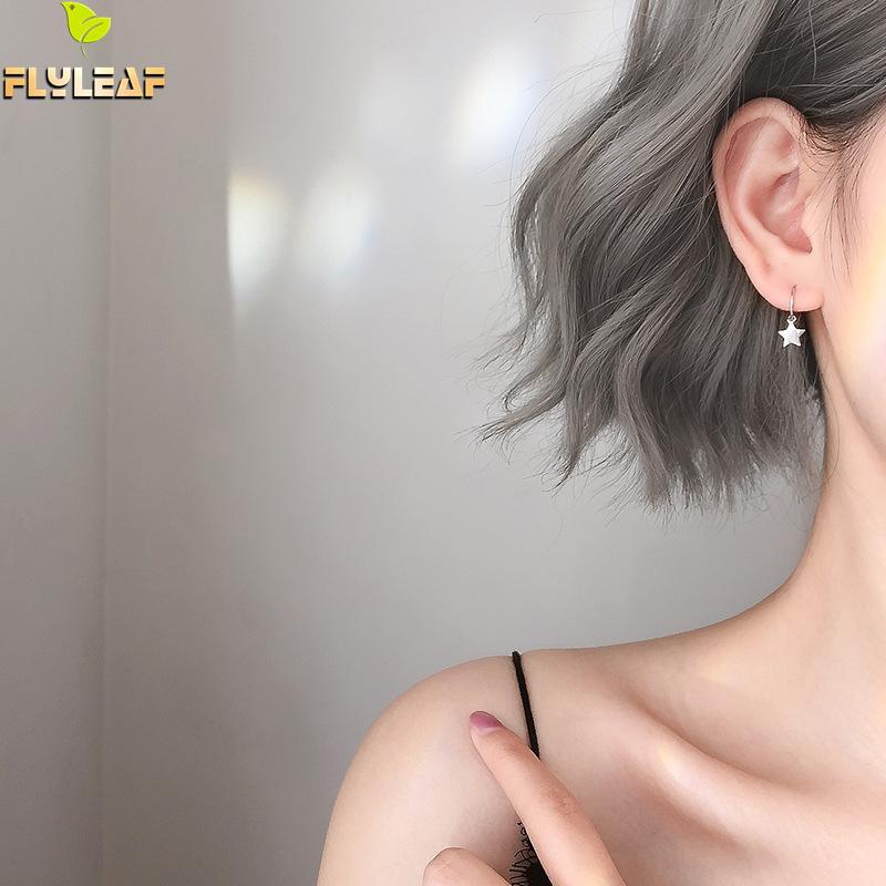 925 Sterling Silver Stars Heart Hoop Earrings For Women Simple Style Female Student Fashion Jewelry Accessories Flyleaf New
925 Sterling Silver Stars Heart Hoop Earrings For Women Simple Style Female Student Fashion Jewelry Accessories Flyleaf New