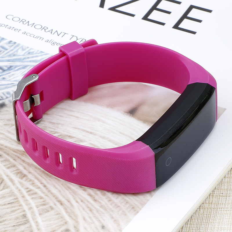 115Plus Smart Wristband Smart Watch Fitness Tracker Real Heart Rate Monitor Band Tracker Smart Bracelet Waterproof Smartwatch 0182