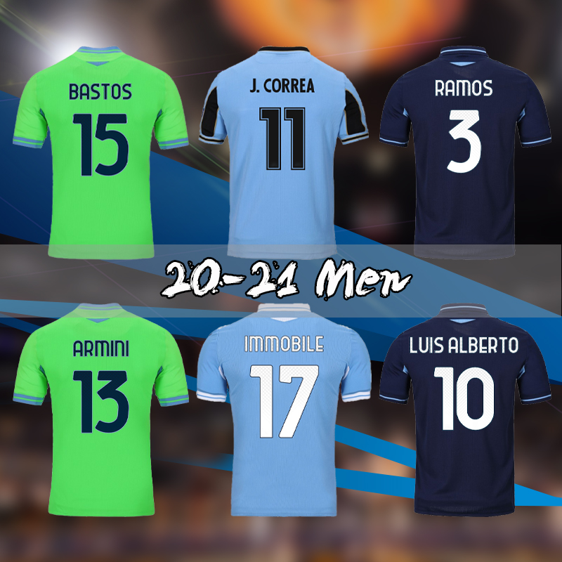 2020 2021 Lazio Biancocelesti soccer 120TH jerseys LUIS ALBERTO IMMOBILE SERGEJ Vestiti da calcio men retro football shirt, Black;yellow
2020 2021 Lazio Biancocelesti soccer 120TH jerseys LUIS ALBERTO IMMOBILE SERGEJ Vestiti da calcio men retro football shirt, Black;yellow