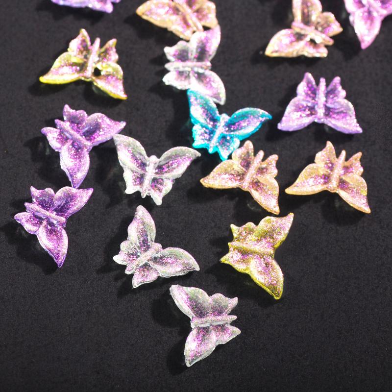 Nail Art Decorations 20/50/100pcs Resin Butterfly Decoration Accessories 3D Designer Charms DIY Phone Case, Silver;gold
Nail Art Decorations 20/50/100pcs Resin Butterfly Decoration Accessories 3D Designer Charms DIY Phone Case, Silver;gold