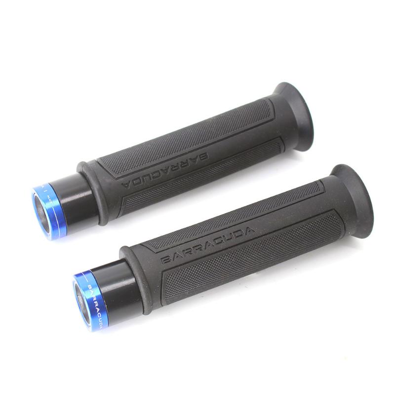 

For 821 620 696 750 796 900 1000 1100 S2R 400 Multistrada 1000 Black Motorcycle Handle Bar Hand Grips 7/8" Pair