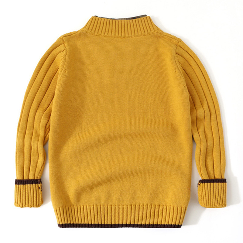 Teenager Sweater Knitwear Clothes Winter Teen Boys Long Sleeve Cardigan Knitted Sweater Toddler White Child Tops 3-12 Years 201128