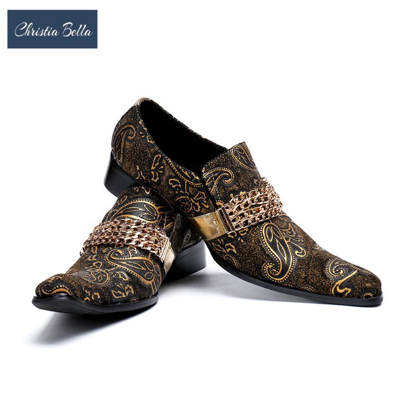 Christia Bella Men Genuine Leather Dress Shoes Office Oxford Shoes for Men Medium Height Elegant Slip on Business, Gold
Christia Bella Men Genuine Leather Dress Shoes Office Oxford Shoes for Men Medium Height Elegant Slip on Business, Gold