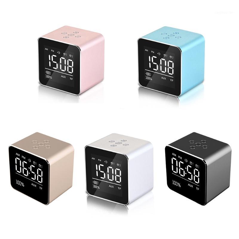 Digital Alarm Clock LED Desktop Table Alarm Clock Portable BT Wireless Mini Subwoofer Speaker with Mirror Function 18650 Battery1 
Digital Alarm Clock LED Desktop Table Alarm Clock Portable BT Wireless Mini Subwoofer Speaker with Mirror Function 18650 Battery1