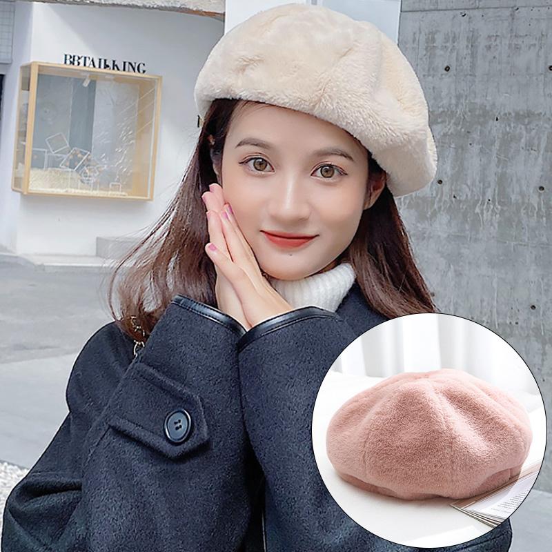 Autumn Winter Warm Solid Color Berets Hat Women Wool French Artist Beret Caps For Girls Outdoor Walking Plush Casual Cap, White
Autumn Winter Warm Solid Color Berets Hat Women Wool French Artist Beret Caps For Girls Outdoor Walking Plush Casual Cap, White