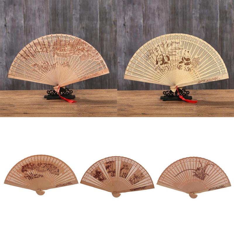 Chinese Style Wooden Fan Decorative Sandalwood Folding Fan Elegant Lady Photo Prop Handhold Retro Wooden Home Decoration
Chinese Style Wooden Fan Decorative Sandalwood Folding Fan Elegant Lady Photo Prop Handhold Retro Wooden Home Decoration