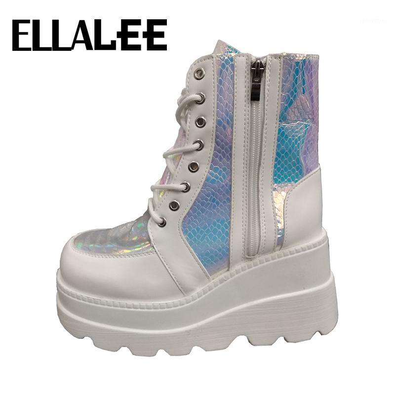 Women Lace-up Boots Zipper Round Toe platform High Heels Shoes Fashion Bling Snakeskin Grain Ankle Ladies Waterproof Boots1, Black
Women Lace-up Boots Zipper Round Toe platform High Heels Shoes Fashion Bling Snakeskin Grain Ankle Ladies Waterproof Boots1, Black