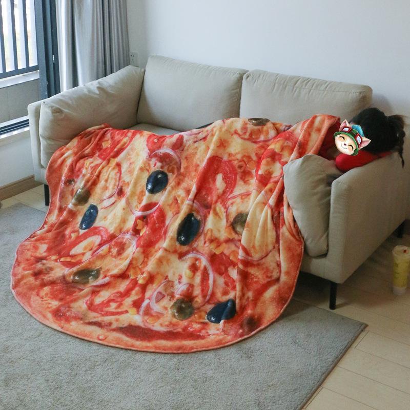 Thicken Flannel Burrito Pizza Blanket 290Gsm Plaid Round Shape Airplane Travel Portable Baby Blanket TV Nap
Thicken Flannel Burrito Pizza Blanket 290Gsm Plaid Round Shape Airplane Travel Portable Baby Blanket TV Nap