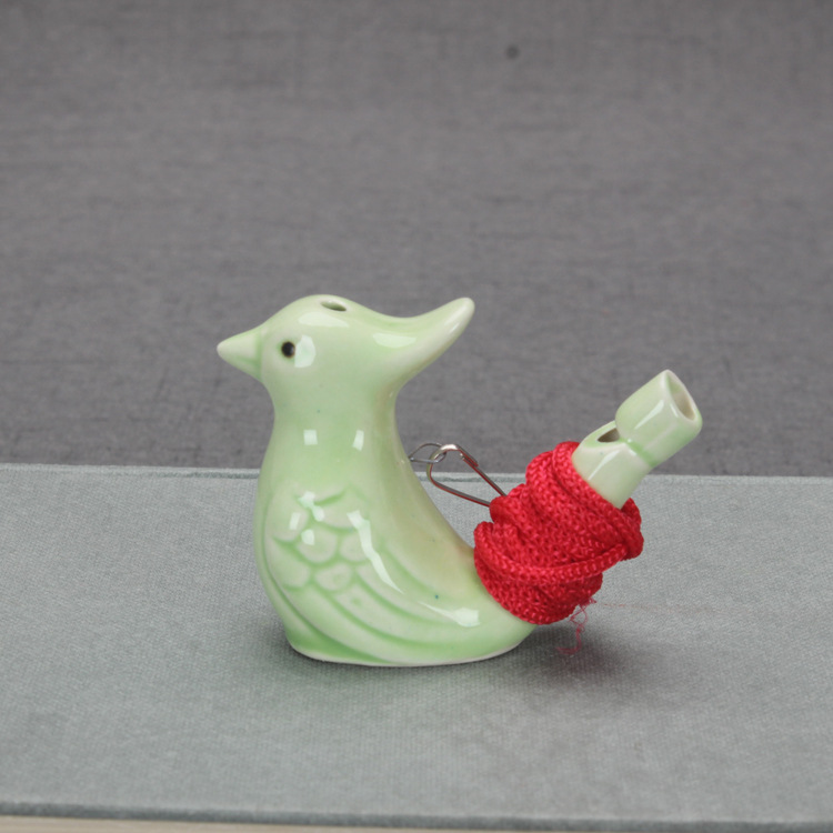 Bird Shape Whistle Waterbirds whistles Children Gifts Ceramic Water Ocarina Noise Maker