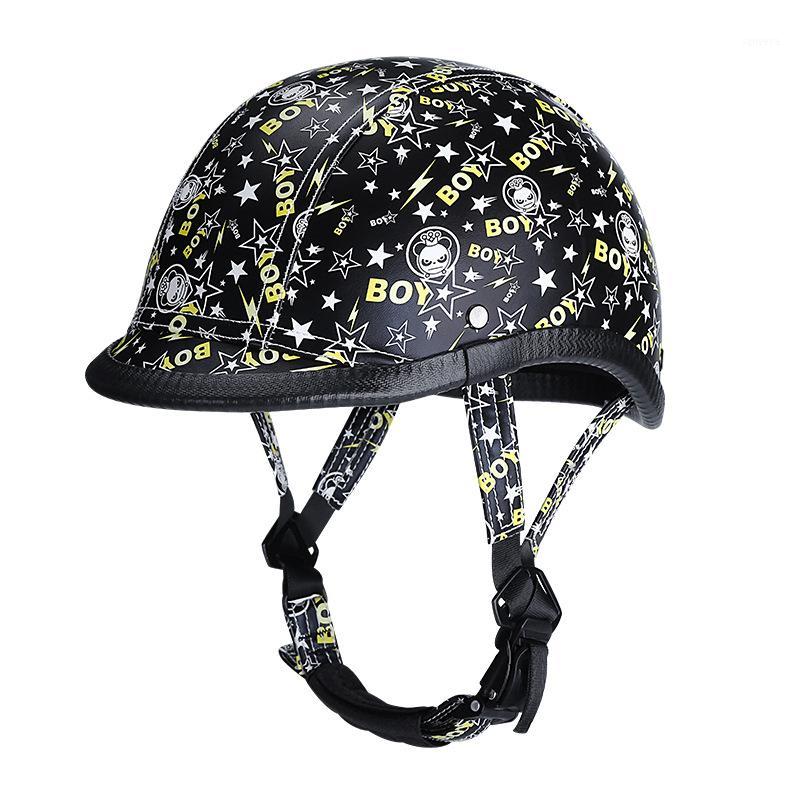 Retro Leather Half Cruise Helmet Motorcycle Vintage Prince Helmet Motorcycle Accessories Moto Motorbike Fit 52-58cm1
Retro Leather Half Cruise Helmet Motorcycle Vintage Prince Helmet Motorcycle Accessories Moto Motorbike Fit 52-58cm1