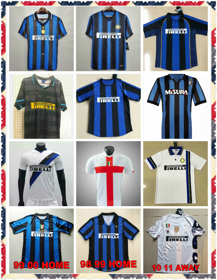 09-10 MILITO SNEIJDER ZANETTI Retro Soccer jersey Pizarro Football 1997 1998 97 98 99 Djorkaeff Baggio 02 03
09-10 MILITO SNEIJDER ZANETTI Retro Soccer jersey Pizarro Football 1997 1998 97 98 99 Djorkaeff Baggio 02 03