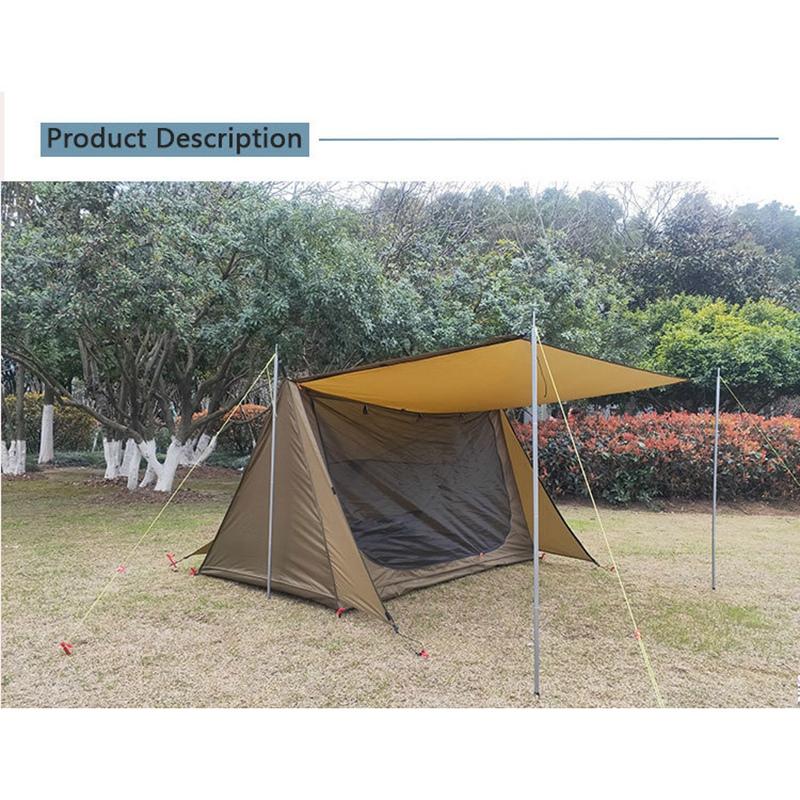 3 Season Double Person Camping Ultralight Nylon Shelter Baker Tent for Bushcraft Survivalists Hunting Hiking
