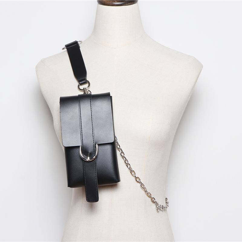 HATCYGGO Fanny Packs For Women Fashionable Shoulder Bag Hip Hop Chain Belt Bag Black Crossbody Chest Pack Leather Waist Packs1
HATCYGGO Fanny Packs For Women Fashionable Shoulder Bag Hip Hop Chain Belt Bag Black Crossbody Chest Pack Leather Waist Packs1
