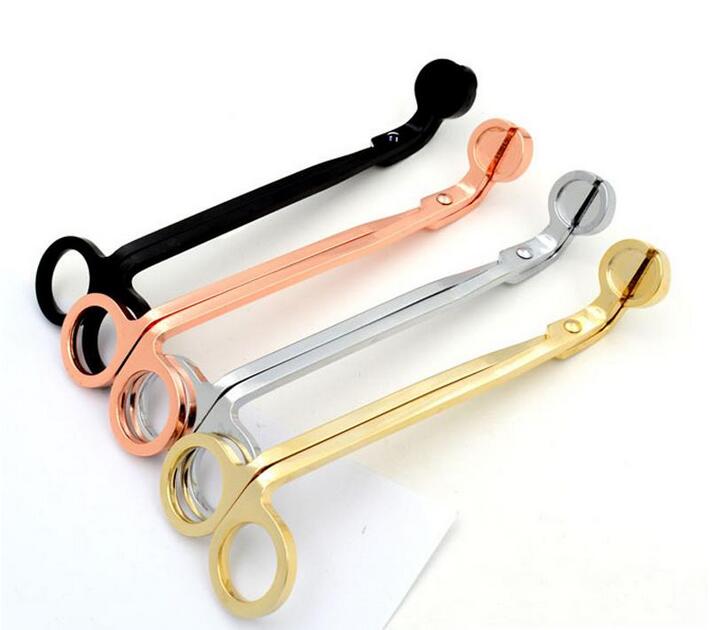 Stainless Steel Snuffers Candle Wick Trimmer Rose Gold Candle Scissors Cutter Candle Wick Trimmer Oil Lamp Trim scissor Cutter DHL free
Stainless Steel Snuffers Candle Wick Trimmer Rose Gold Candle Scissors Cutter Candle Wick Trimmer Oil Lamp Trim scissor Cutter DHL free