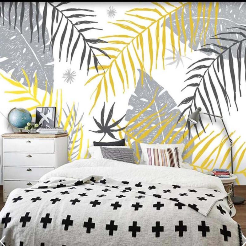 3D Tropical Leaves Mural Hand Painting Plant Leaf View Wallpaper Murals Art Wall Decal Printed Photo Wall Paper Roll Wallpapers, Flash silver cloth
3D Tropical Leaves Mural Hand Painting Plant Leaf View Wallpaper Murals Art Wall Decal Printed Photo Wall Paper Roll Wallpapers, Flash silver cloth