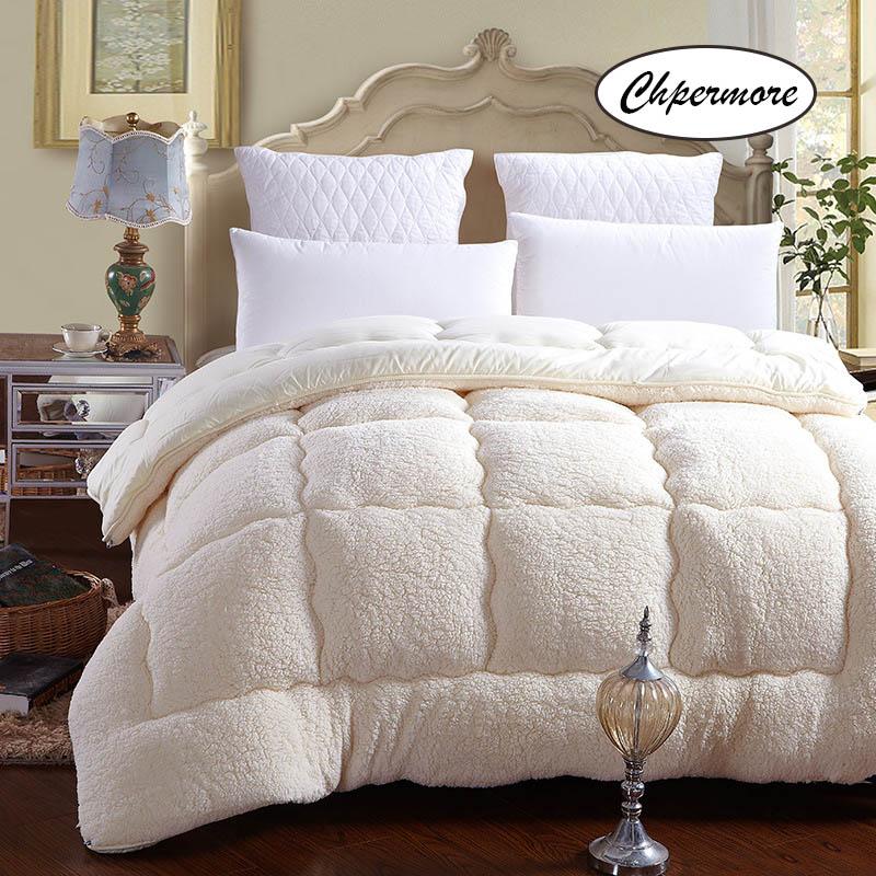 Chpermore 100 % Lamb Cashmere Quilt Duvets Five Star Hotel Winter Comforters 100% Cotton Cover Queen Twin Full Size, White
Chpermore 100 % Lamb Cashmere Quilt Duvets Five Star Hotel Winter Comforters 100% Cotton Cover Queen Twin Full Size, White