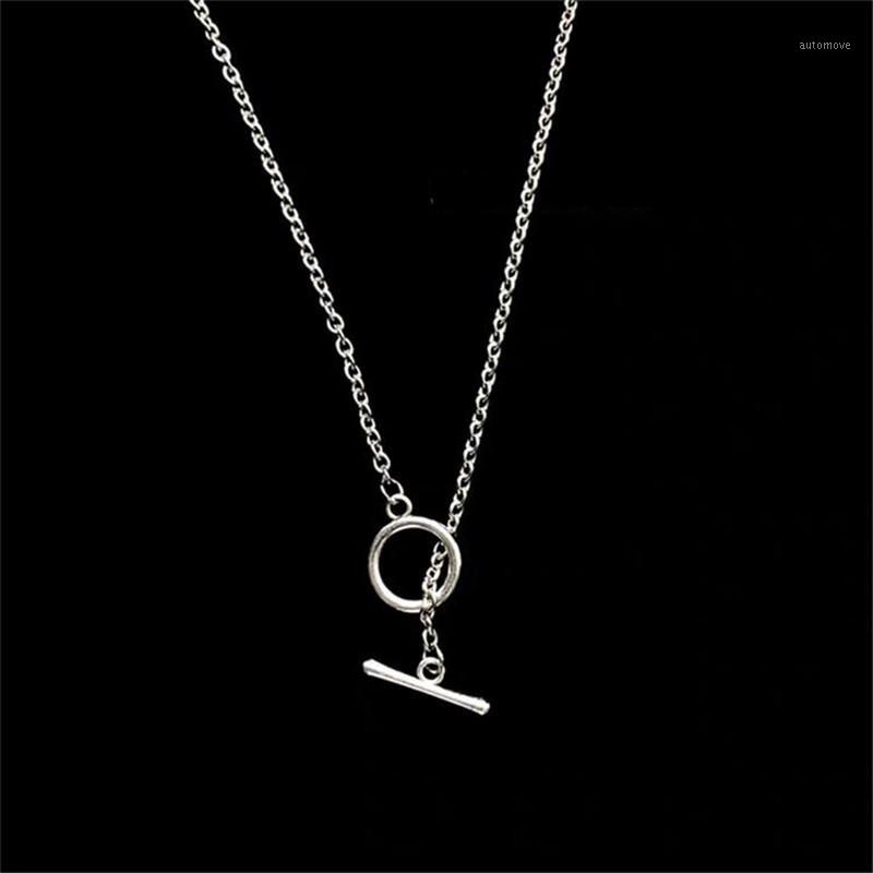 Personality hip hop necklace tide men and women double layered OT buckle long necklace short clavicle sweater chain1
Personality hip hop necklace tide men and women double layered OT buckle long necklace short clavicle sweater chain1