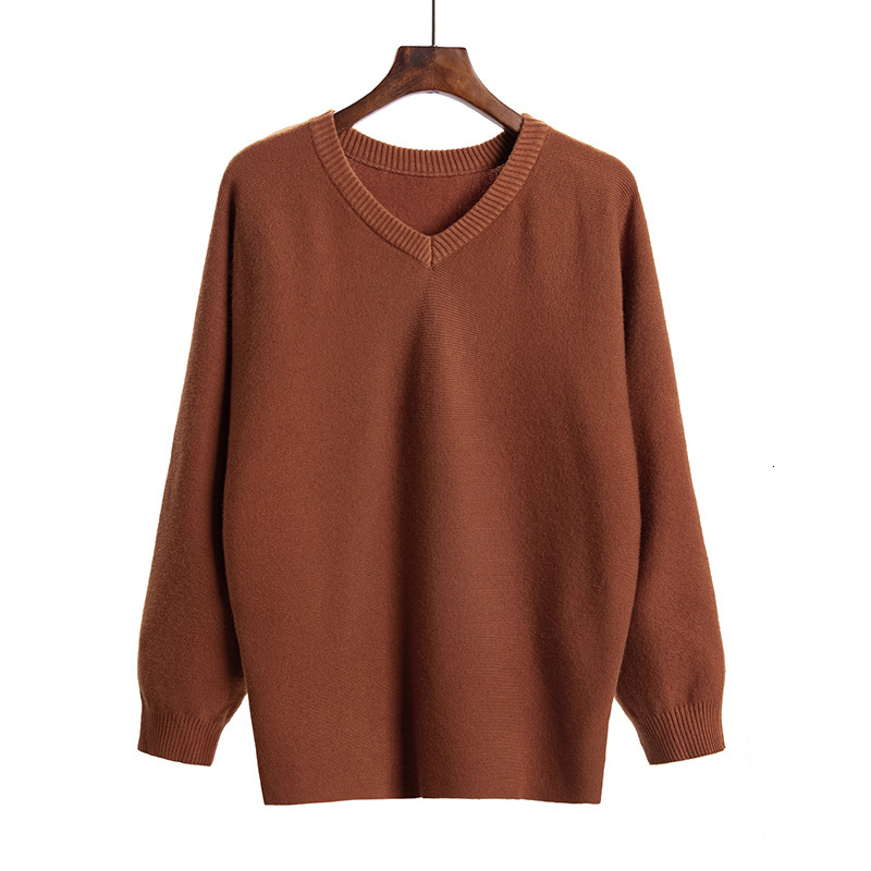 2021 New v Neck Women Sweater Autumn Winter Basic Thick Warm Jumper Femme Christmas Sweaters Ribbed Knitted Pullover Tops 2wpj, Brown
2021 New v Neck Women Sweater Autumn Winter Basic Thick Warm Jumper Femme Christmas Sweaters Ribbed Knitted Pullover Tops 2wpj, Brown