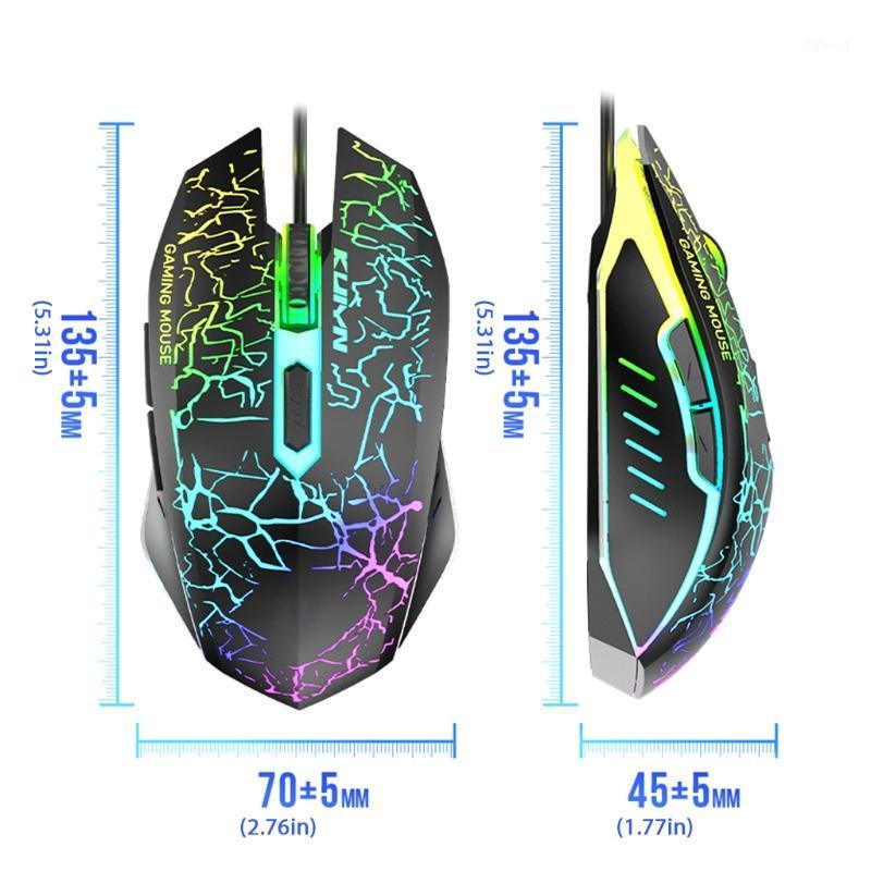 T6RGB Luminous Wired Gaming Keyboard and Mouse Set with Large Mouse Pad USB Kit1
T6RGB Luminous Wired Gaming Keyboard and Mouse Set with Large Mouse Pad USB Kit1